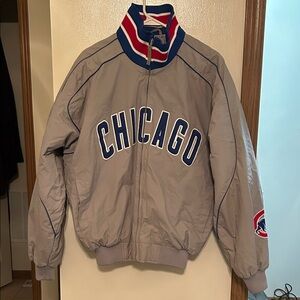Vintage Rare Chicago Cubs Majestic Authentic Collection Bomber Jacket Size M